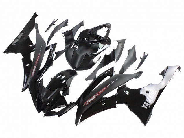 Discount 2008-2016 Glossy Black Matte Black Yamaha YZF 600 R6 Motorcycle Fairings Canada