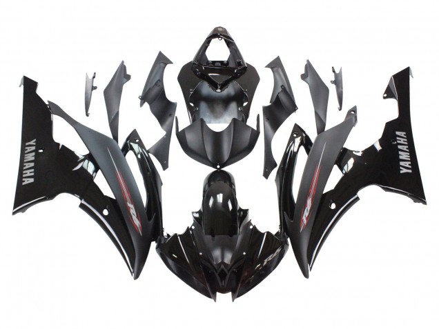 Discount 2008-2016 Glossy Black Matte Black Yamaha YZF 600 R6 Motorcycle Fairings Canada