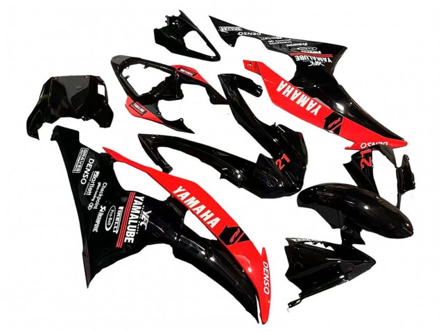 Discount 2008-2016 Red Glossy Black DENSO Yamalube 21 Yamaha YZF 600 R6 Motorcycle Fairings Canada