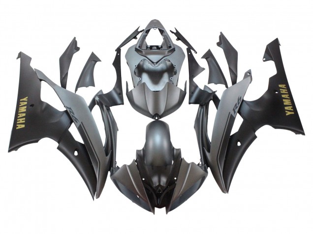 Discount 2008-2016 Grey Matte Black Gold Decals Yamaha YZF 600 R6 Motorcycle Fairings Canada