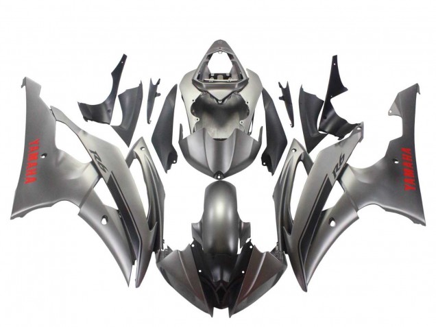 Discount 2008-2016 Matte Grey Red Decals Yamaha YZF 600 R6 Motorcycle Fairings Canada