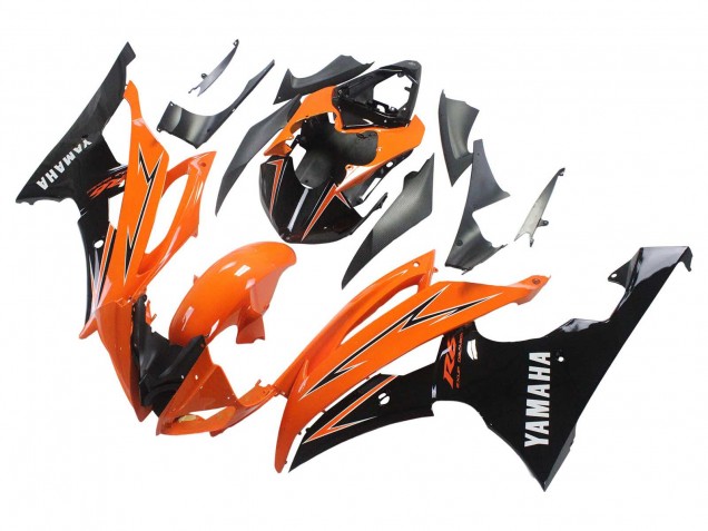 Discount 2008-2016 Orange Black Yamaha YZF 600 R6 Motorcycle Fairings Canada