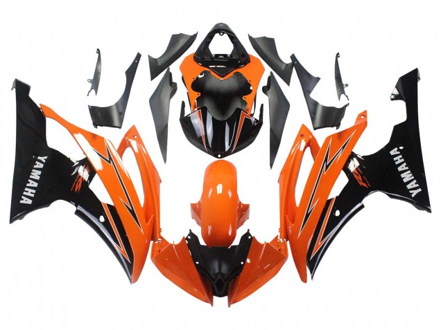 Discount 2008-2016 Orange Black Yamaha YZF 600 R6 Motorcycle Fairings Canada