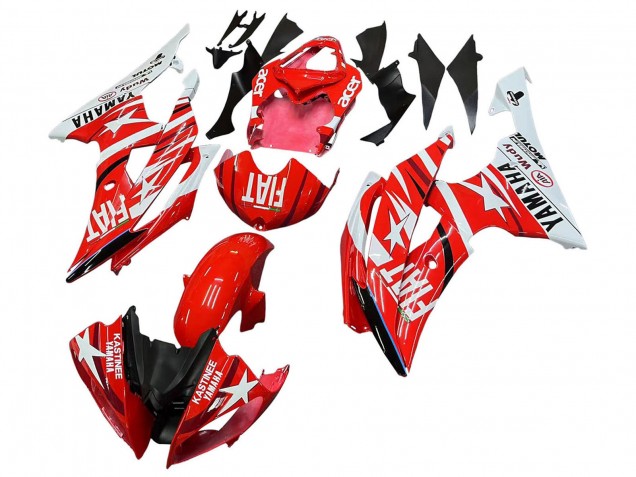Discount 2008-2016 White Red Black Fiat Acer Yamaha YZF 600 R6 Motorcycle Fairings Canada