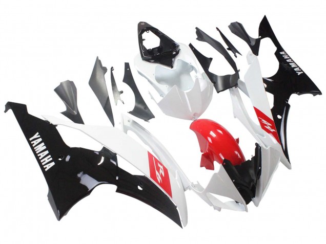 Discount 2008-2016 White Red Glossy Black Yamaha YZF 600 R6 Motorcycle Fairings Canada