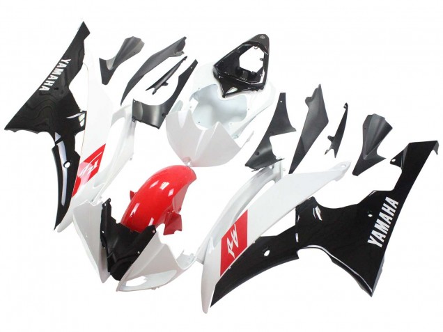 Discount 2008-2016 White Red Glossy Black Yamaha YZF 600 R6 Motorcycle Fairings Canada