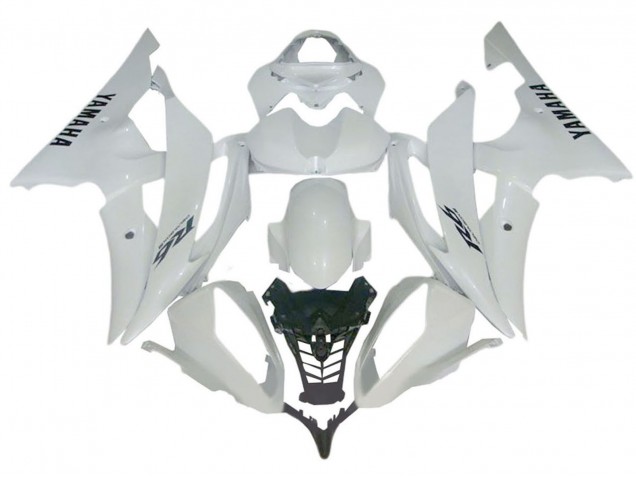Discount 2008-2016 Glossy White Yamaha YZF 600 R6 Motorcycle Fairings Canada