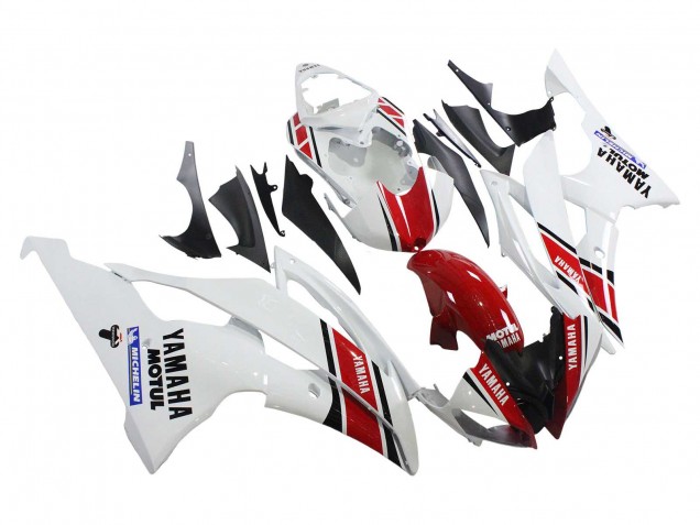 Discount 2008-2016 White Red Black Motul Michelin Yamaha YZF 600 R6 Motorcycle Fairings Canada
