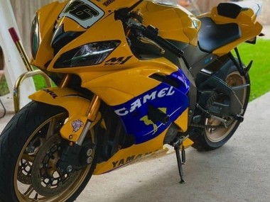 Discount 2008-2016 Yellow Blue Camel Motul Michelin Yamaha YZF 600 R6 Motorcycle Fairings Canada