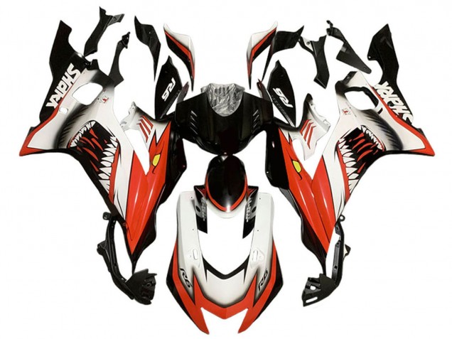 Discount 2017-2023 White Red Black Shark Yamaha YZF 600 R6 Motorcycle Fairings Canada
