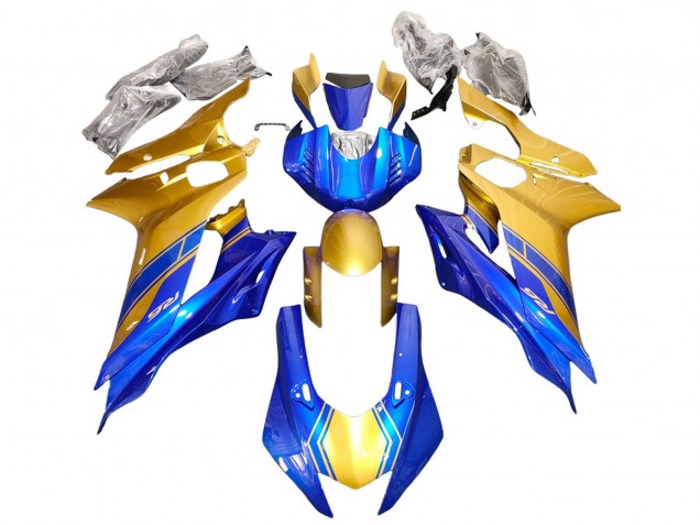 Discount 2017-2023 Gold Blue Yamaha YZF 600 R6 Motorcycle Fairings Canada