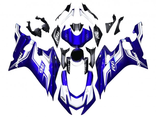 Discount 2017-2023 White Blue Yamaha YZF 600 R6 Motorcycle Fairing Canada