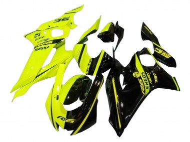 Discount 2017-2023 Neon Yellow Glossy Black Split Yamaha YZF 600 R6 Motorcycle Fairings Canada
