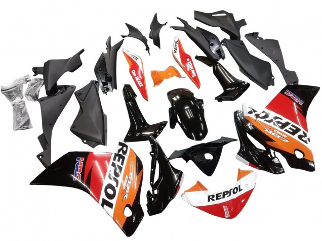 Discount 2011-2015 Orange White Red Black Glossy HRC Repsol Honda CBR250RR Motorcycle Fairings Canada