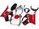 Discount 2000-2006 Silver Red Black Stripe Racing Honda VTR1000 Motorcycle Fairings Canada