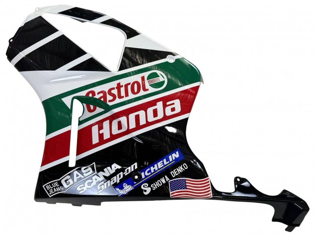 Discount 2000-2006 White Red Green Glossy Black Castrol Honda VTR1000 Motorcycle Fairings Canada