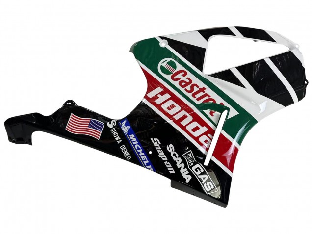 Discount 2000-2006 White Red Green Glossy Black Castrol Honda VTR1000 Motorcycle Fairings Canada