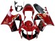 Discount 2000-2006 Red Black Stripe Racing Honda VTR1000 Motorcycle Fairings Canada
