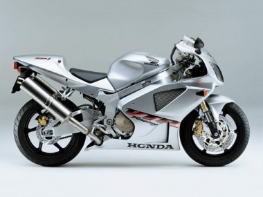 Discount 2000-2006 Silver White Racing Honda VTR1000 Motorcycle Fairings Canada
