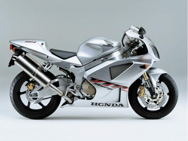 Discount 2000-2006 Silver White Racing Honda VTR1000 Motorcycle Fairings Canada