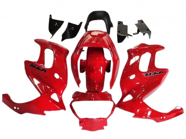 Discount 1997-2005 Glossy Red Honda VTR1000F Motorcycle Fairings Canada