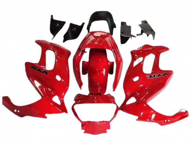 Discount 1997-2005 Glossy Red Honda VTR1000F Motorcycle Fairings Canada