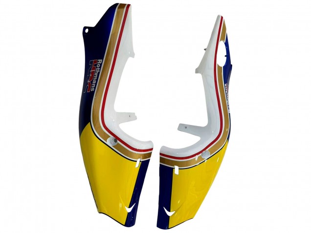 Discount 1994-1996 White Blue Yellow Gold Rothmans Honda NSR250 Motorcycle Fairings Canada