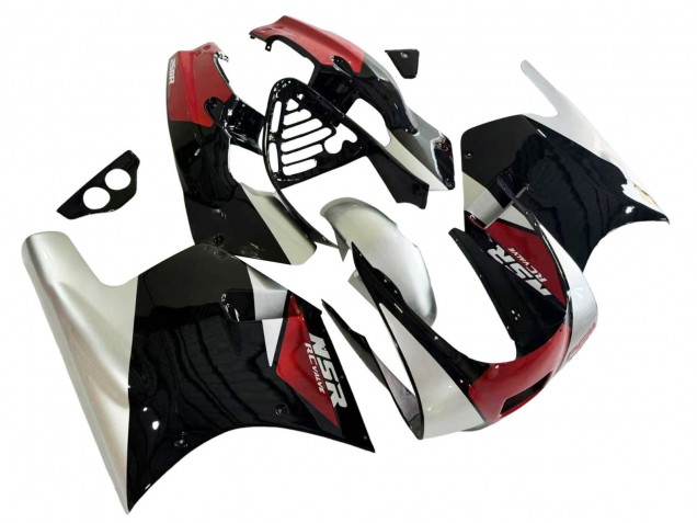 Discount 1988-1989 Silver Red Glossy Black Honda NSR250R Motorcycle Fairings Canada