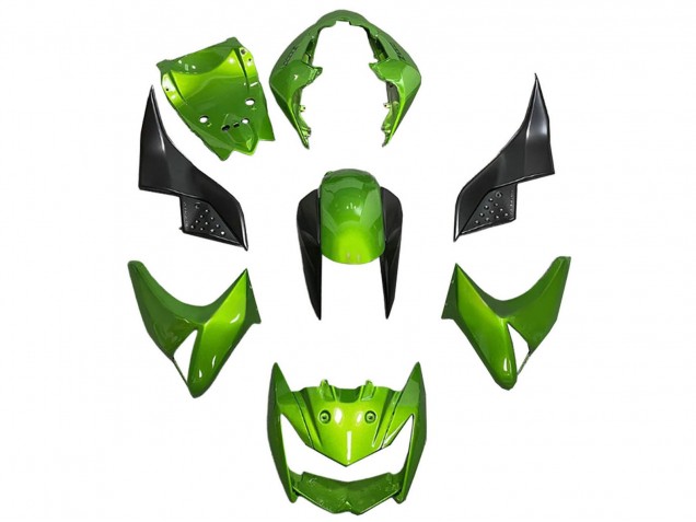 Discount 2003-2006 Green Glossy Black Kawasaki Z1000 Motorcycle Fairing Canada
