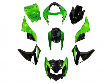 Discount 2003-2006 Green Glossy Black Kawasaki Z1000 Motorcycle Fairings Canada