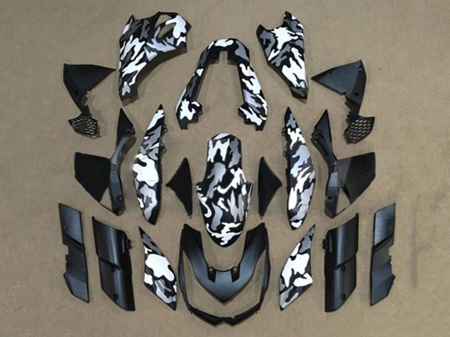 Discount 2010-2013 Black White Camouflage Kawasaki Z1000 Motorcycle Fairings Canada