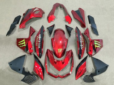 Discount 2010-2013 Red Glossy Black Green Monster Kawasaki Z1000 Motorcycle Fairings Canada