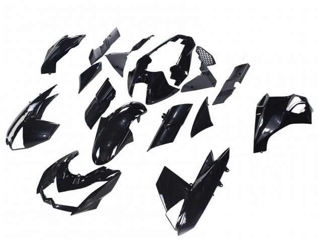 Discount 2010-2013 Glossy Black Kawasaki Z1000 Motorcycle Fairings Canada