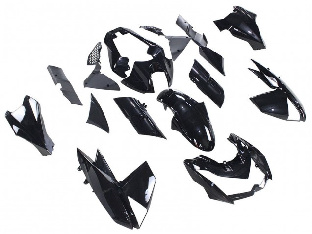 Discount 2010-2013 Glossy Black Kawasaki Z1000 Motorcycle Fairings Canada