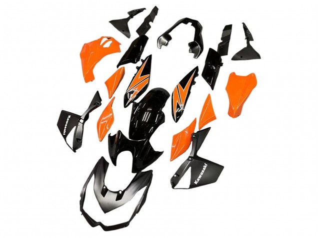 Discount 2010-2013 Orange Glossy Black Kawasaki Z1000 Motorcycle Fairings Canada