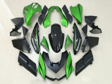 Discount 2010-2013 Green Glossy Black Kawasaki Z1000 Motorcycle Fairings Canada