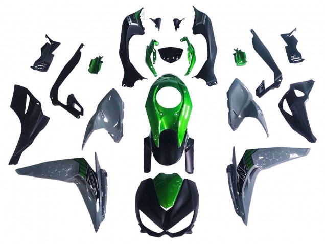Discount 2014-2019 Black Green Grey Kawasaki Z1000 Motorcycle Fairings Canada