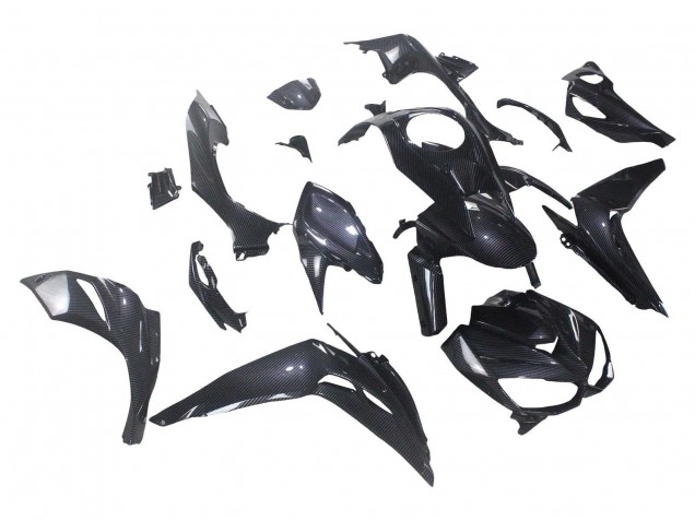 Discount 2014-2019 Black Carbon Fiber Kawasaki Z1000 Motorcycle Fairings Canada