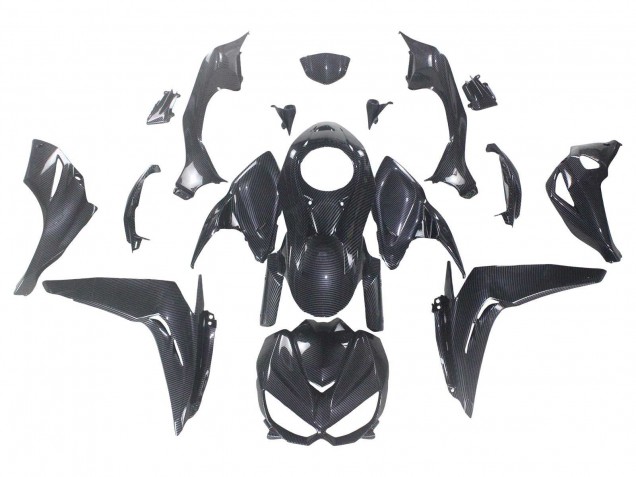 Discount 2014-2019 Black Carbon Fiber Kawasaki Z1000 Motorcycle Fairings Canada
