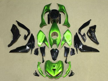 Discount 2014-2019 Green Glossy Black Kawasaki Z1000 Motorcycle Fairings Canada
