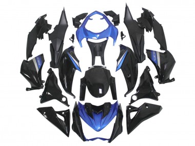 Discount 2014-2019 Blue Glossy Black Kawasaki Z1000 Motorcycle Fairings Canada