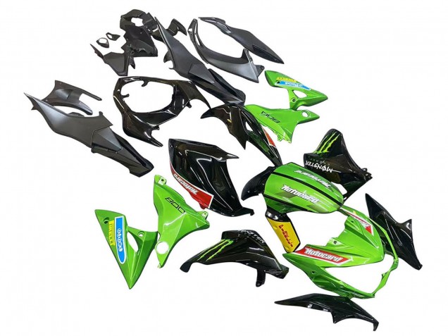 Discount 2013-2018 Green Glossy Black Red Yellow Kawasaki Z800 Motorcycle Fairings Canada