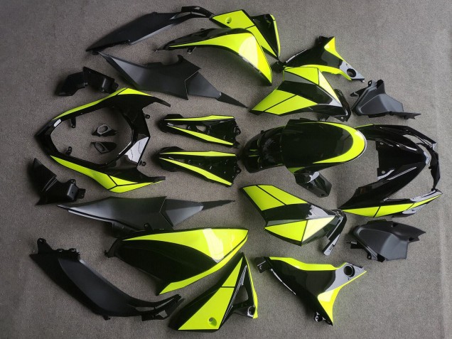Discount 2013-2018 Glossy Black Neon Yellow Kawasaki Z800 Motorcycle Fairings Canada