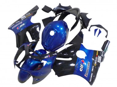 Discount 2000-2001 Blue Glossy Black Elf Bridgestone Kawasaki ZX12R Motorcycle Fairings Canada
