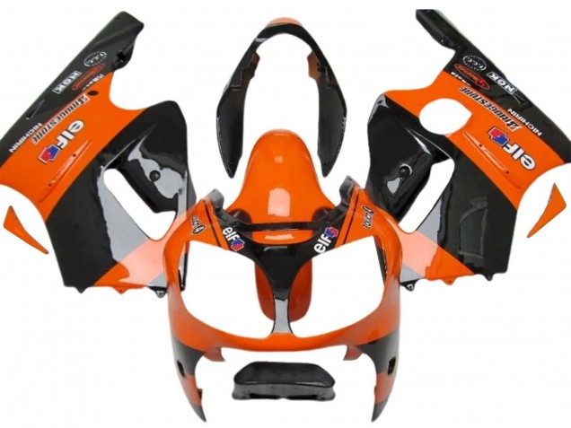 Discount 2000-2001 Orange Black Elf Michelin Kawasaki ZX12R Motorcycle Fairings Canada