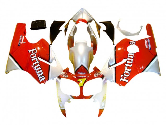 Discount 2000-2001 Silver Red Fortuna Motul 7 Kawasaki ZX12R Motorcycle Fairings Canada