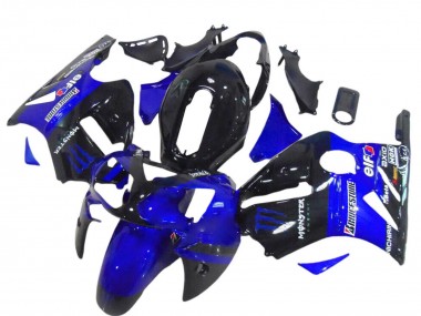 Discount 2000-2001 Glossy Black Blue Monster Kawasaki ZX12R Motorcycle Fairings Canada