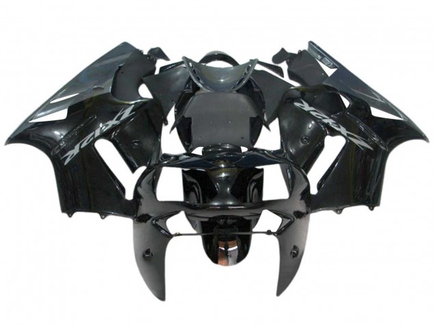 Discount 2000-2001 Glossy Black Kawasaki ZX12R Motorcycle Fairing Kits Canada