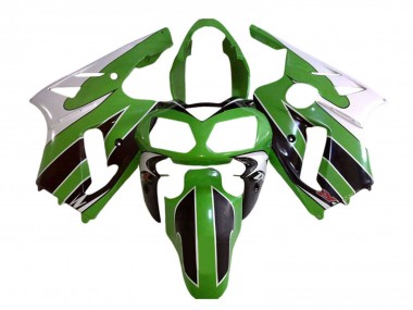 Discount 2002-2006 White Green Black Kawasaki ZX12R Motorcycle Fairings Canada