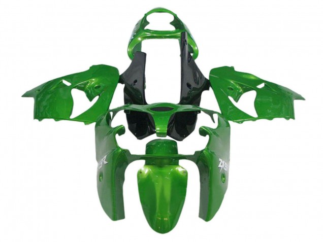 Discount 2002-2006 Green Black Kawasaki ZX12R Motorcycle Fairings Canada